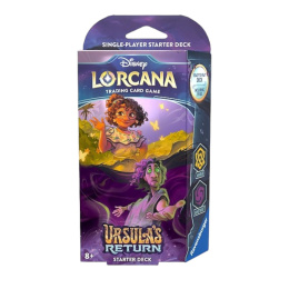 Disney Lorcana TCG - Ursula's Return - Starter Deck - Starter Deck: Amber/Amethyst [PREORDER]