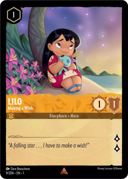 Disney Lorcana - The First Chapter - Lilo - Making a Wish