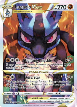 Pokémon TCG : Lucario VSTAR #SWSH291 Pokemon Promo