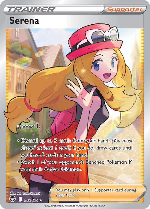 Pokémon TCG - Serena #193 Pokemon Silver Tempest