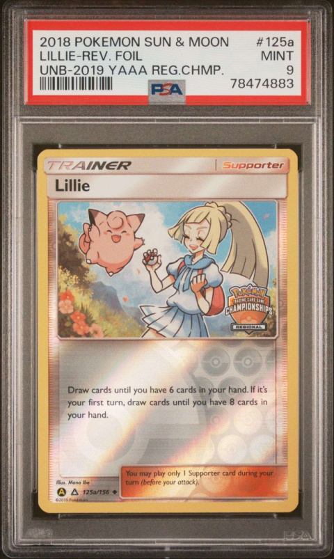Pokémon TCG : Lillie - [2018 Regional Championship] #125a