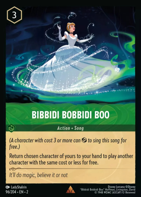 Disney Lorcana - Rise Of The Floodborn -Bibbidi Bobbidi Boo