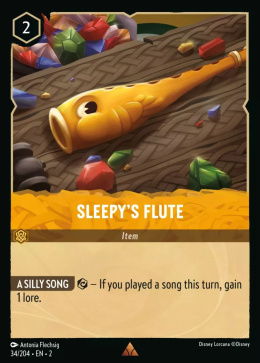 Disney Lorcana TCG - Rise Of The Floodborn - Sleepy's Flute