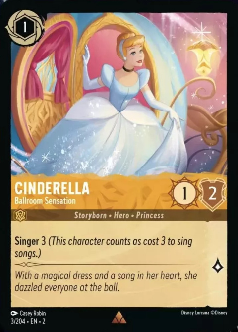 Disney Lorcana - Rise of the Floodborn - Cinderella - Ballroom Sensation