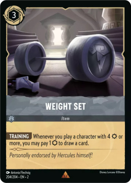 Disney Lorcana - Rise of the Floodborn - Weight Set