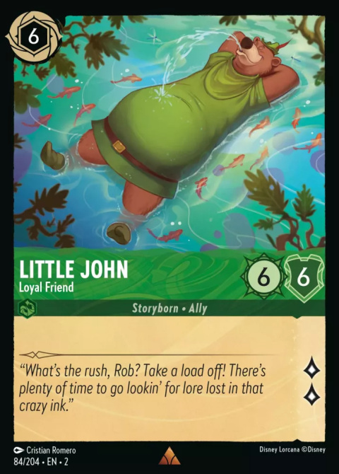 Disney Lorcana - Rise of the Floodborn - Little John - Loyal Friend