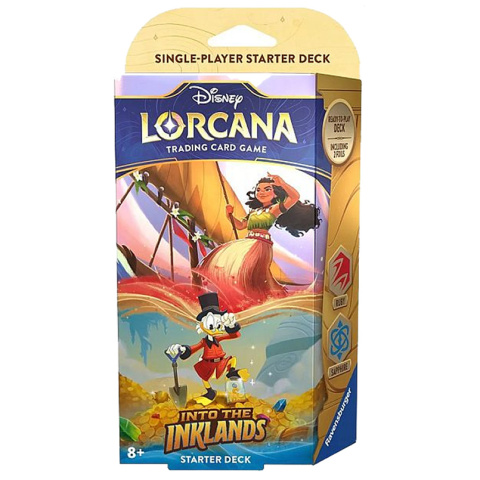 Disney Lorcana TCG: Into the Inklands - Starter Deck - Ruby & Sapphire
