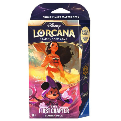 Disney Lorcana The First Chapter Starter Deck Amber Amethyst