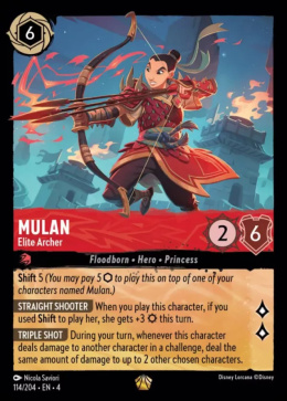 Disney Lorcana - Ursulas-Return - Mulan - Elite Archer