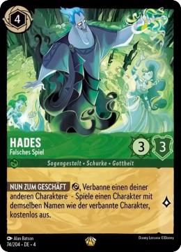 Disney Lorcana - Ursulas-Return - Hades - Double Dealer