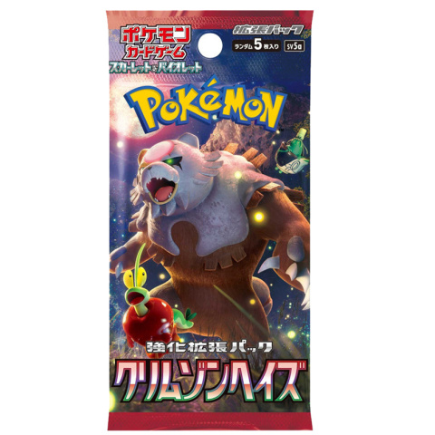 Pokémon TCG - Crimson Haze [sv5a] Booster
