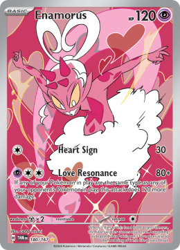 Pokémon TCG : Enamorus #180 Pokemon Twilight Masquerade