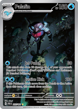 Pokémon TCG : Palafin #225 Pokemon Paldean Fates