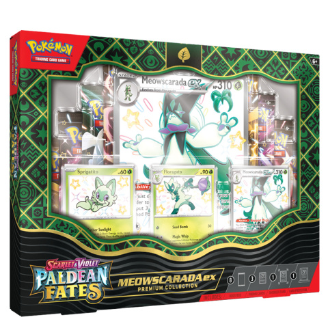 Pokémon TCG: Paldean Fates Premium Collection - Meowscarada ex