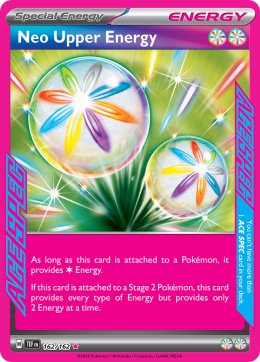 Pokémon TCG : Neo Upper Energy #162 Pokemon Temporal forces