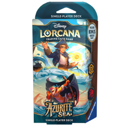 Disney Lorcana: Azurite Sea - Starter Deck - (Amber & Ruby)