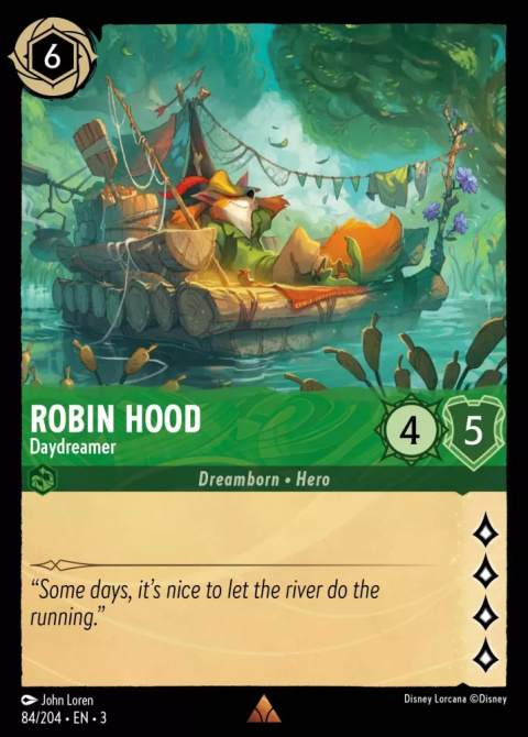 Disney Lorcana - Into The Inklands - Robin Hood - Daydreamer