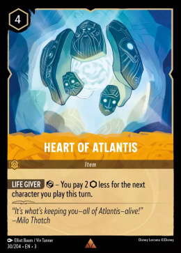 Disney Lorcana - Into The Inklands - Heart of Atlantis