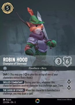 Disney Lorcana - Into The Inklands - Robin Hood - Champion of Sherwood (V.2)