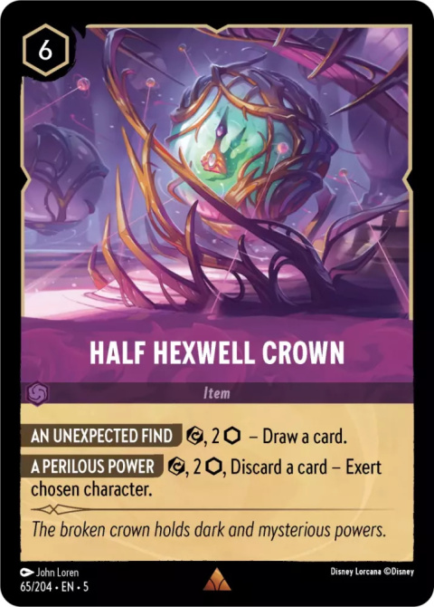 Disney Lorcana - Shimmering Skies - Half Hexwell Crown