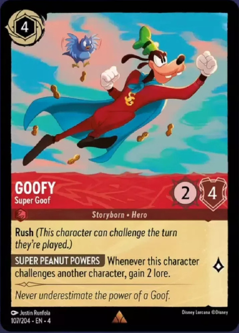 Disney Lorcana - Ursulas-Return - Goofy - Super Goof