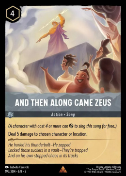 Disney Lorcana - into-the-inklands - And Then Along Came Zeus