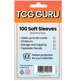 Koszulki na karty TCG GURU (Soft sleeves) 100szt