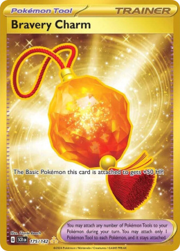 Pokémon TCG: Bravery Charm #175 Pokemon Stellar Crown