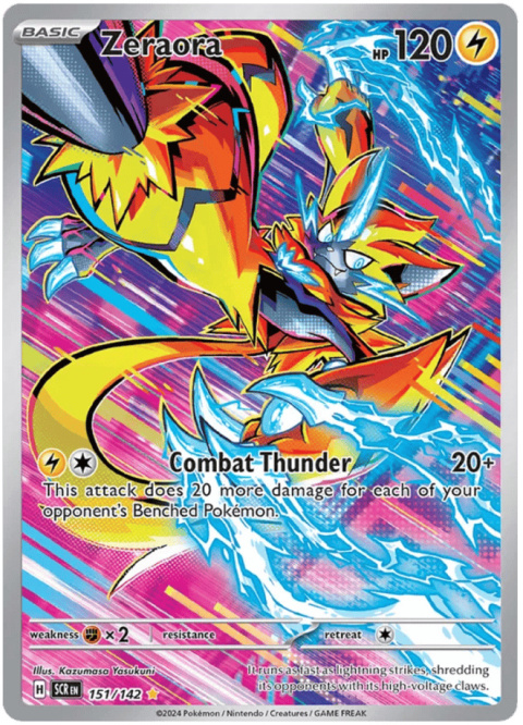 Pokémon TCG: Zeraora#151 Pokemon Stellar Crown