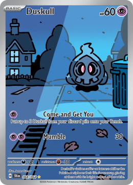 Pokémon TCG: Duskull #068 Pokemon Shrouded Fable