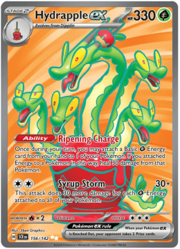 Pokémon TCG: Hydrapple ex #156 Pokemon Stellar Crown