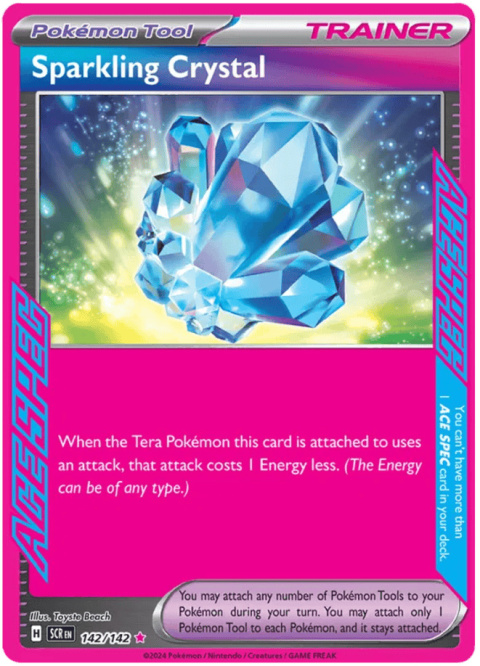 Pokémon TCG: Sparkling Crystal #142 Pokemon Stellar Crown