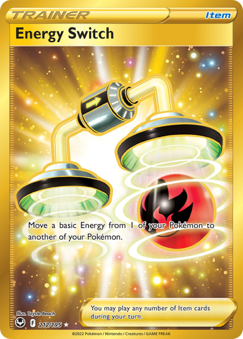 Pokémon TCG: Energy Switch #212 Pokemon Silver Tempest