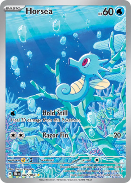 Pokémon TCG: Horsea #067 Pokemon Shrouded Fable