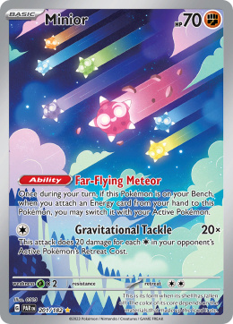 Pokémon TCG : Minior #201 Pokemon Paradox RIift