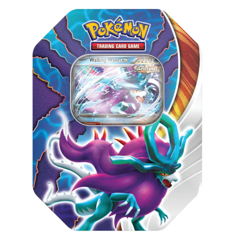 Pokémon TCG: Paradox Clash Tin - Walking Wake ex