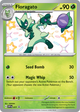 Pokémon TCG: Floragato#077 Pokemon SV Black Star Promos