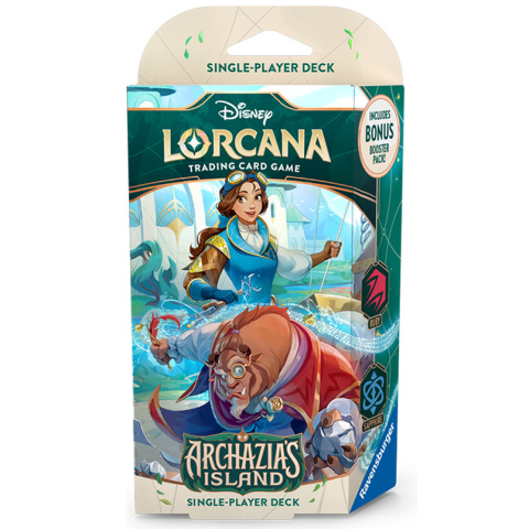 Disney Lorcana: Archazias Island - Starter Deck - (Ruby & Sapphire)