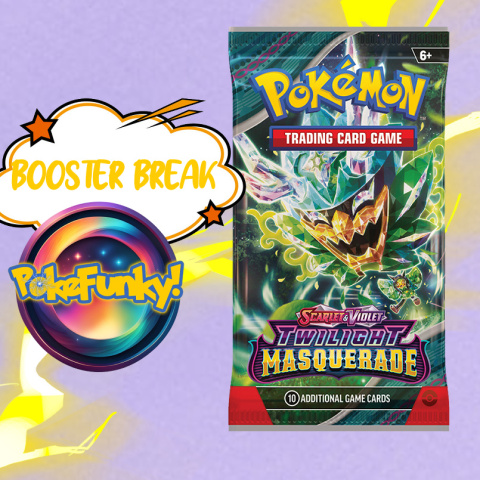 Pokémon TCG : Twilight Masquerade Booster BREAK Pokémon TCG : Twilight Masquerade Booster BREAK