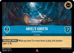 Disney Lorcana - Ursulas-Return - Ariel's Grotto - A Secret Place