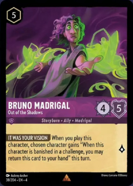 Disney Lorcana - Ursulas-Return - [FOIL] Bruno Madrigal - Out of the Shadows