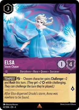 Disney Lorcana - Ursulas-Return - [Foil] Elsa - Storm Chaser