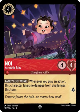 Disney Lorcana - Ursulas-Return - Noi - Acrobatic Baby