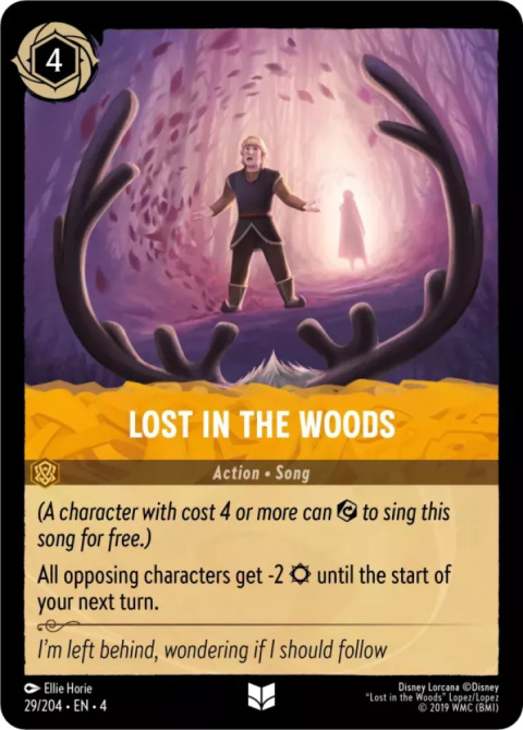 Disney Lorcana - Ursulas-Return - FOIL Lost in the Woods