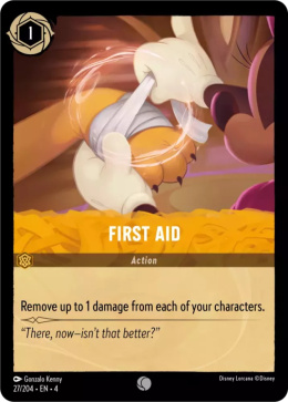 Disney Lorcana - Ursulas-Return - FOIL First Aid
