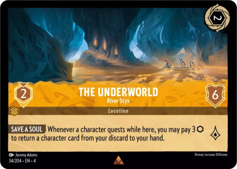 Disney Lorcana - Ursulas-Return - The Underworld - River Styx