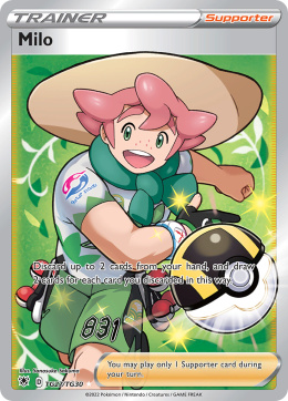 Pokémon TCG: Milo #TG27 Pokemon Astral Radiance