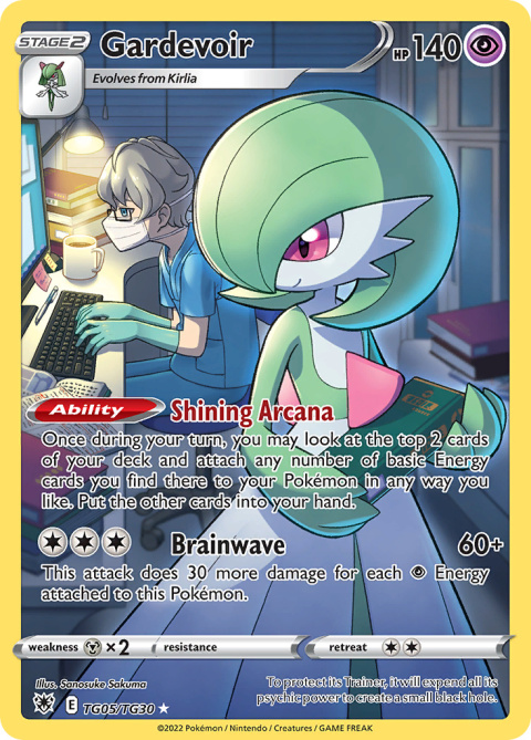 Pokémon TCG: Gardevoir #TG05 Pokemon Astral Radiance