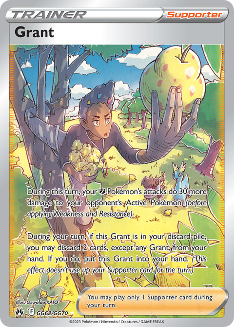 Pokémon TCG : Grant #GG62 Pokemon Crown Zenith Pokémon TCG : Grant #GG62 Pokemon Crown Zenith