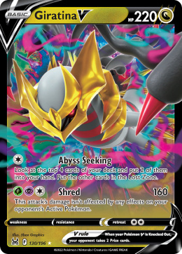 Pokémon TCG: Giratina V #130 Pokemon Lost Origin